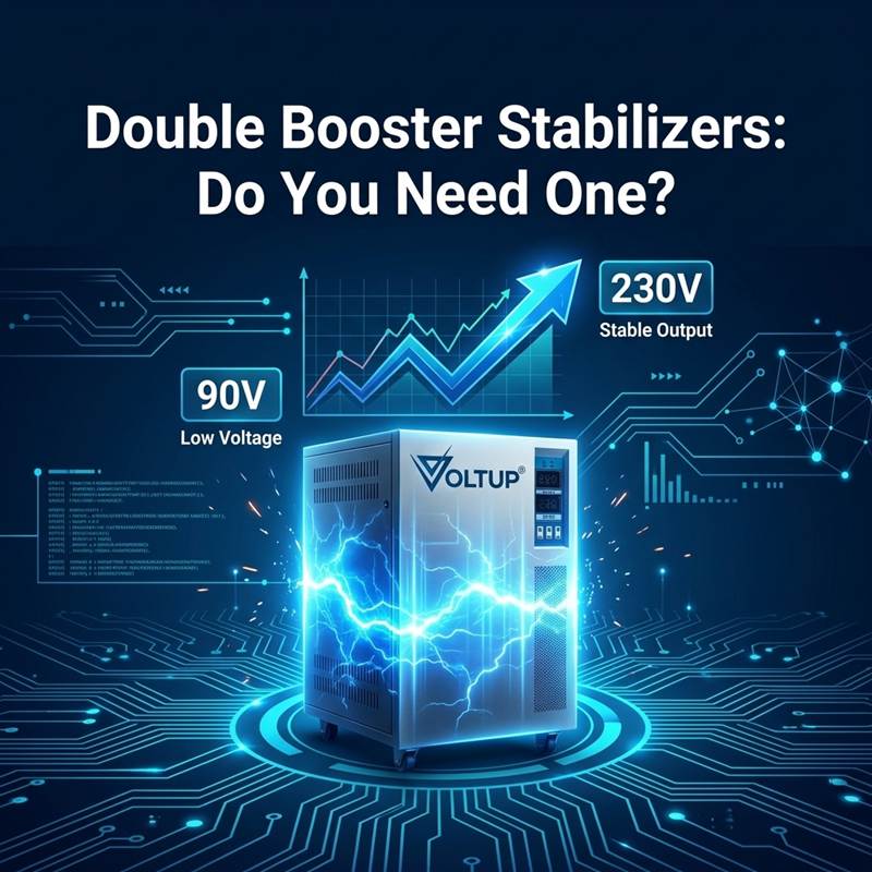 Do You Need a Double Booster Voltage Stabilizer? | VoltUp