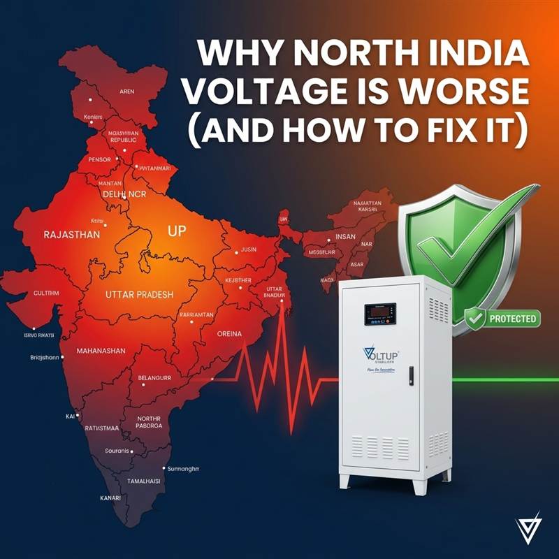 Voltage Fluctuations in North India: Protection Guide | VoltUp